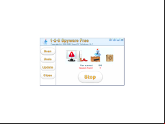 1-2-3 Spyware Free - scan-results