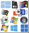 25 NEW XP Icons logo