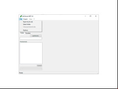 ABRviewer - file-menu
