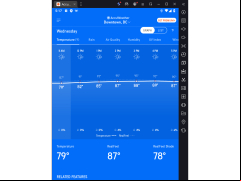 AccuWeather - hourly