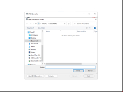 Adobe DNG Converter - select-folder