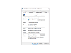 Adobe Shockwave Player - properties
