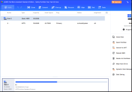 Aomei Partition Assistant - main-screen