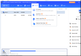 Aomei Partition Assistant - free-up