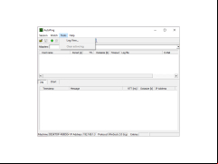 AutoPing - tools-menu