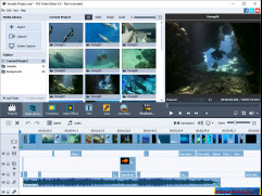 AVS Video Editor - work-screen
