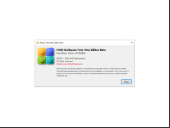 Binary to Hex Editor - about-author-and-application