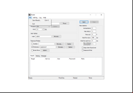 Bruter - file-menu