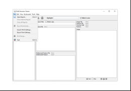 Bulk Extractor - file-menu