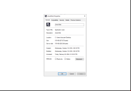 CheckDisk - properties