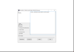 CheckDisk - main-screen