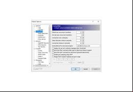 CuteFTP - options-settings