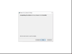 cx_Freeze - completed-installation