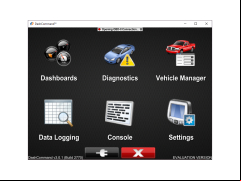 Dash Command - main-screen