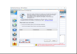 Data Doctor Recovery - SIM Card - select-card-reader