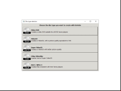 DeVeDe - main-screen