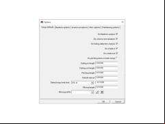 DJ Mix Pro - options-menu