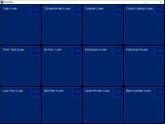 Drum Pad - main-screen