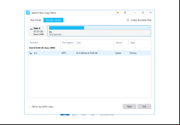 EaseUS Disk Copy - part-disk