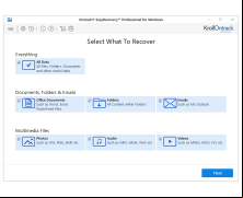 EasyRecovery Professional - main-screen