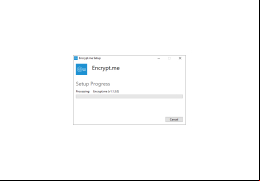Encrypt.me - installation-process