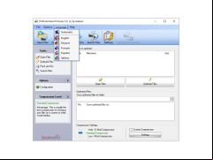 FILEminimizer Pictures - language