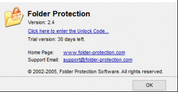 Folder Protection screenshot 3