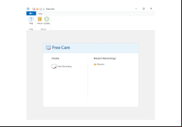 Free Cam Recorder - main-screen