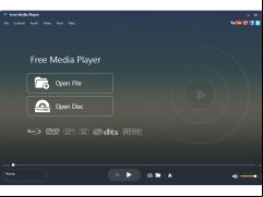 Free Media Player - main-screen