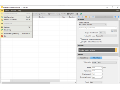 Free MKV to MP4 Converter - file-menu