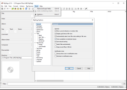 Free MP3 Tag Editor - options
