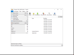 FreeArc Console - file-menu