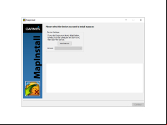 Garmin MapInstall - main-screen