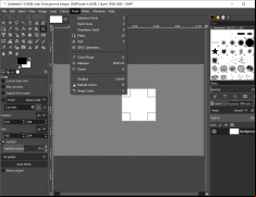 GIMP - tools-menu