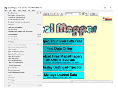 Global Mapper - file-options