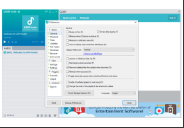 GOM Audio - settings