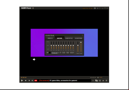 GOM Media Player - audio-control