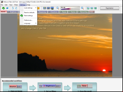 Helicon Filter - settings-in-application