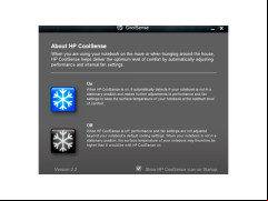 HP CoolSense - about-application