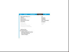 HP On-Screen Display Utility - boot-options