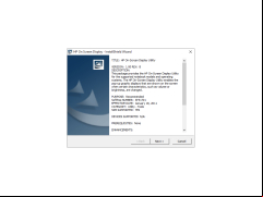 HP On-Screen Display Utility - install