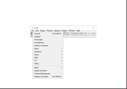 ImageJ - process-menu