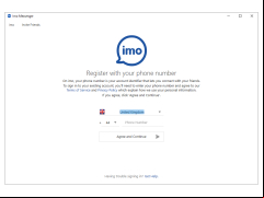 Imo - registration