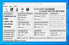 Internet Cyclone screenshot 1