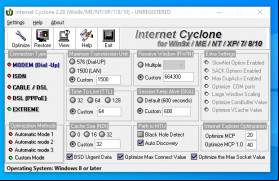 Internet Cyclone screenshot 2