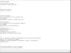 IPNetInfo - command-lines