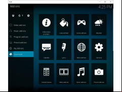 Kodi Portable - addons