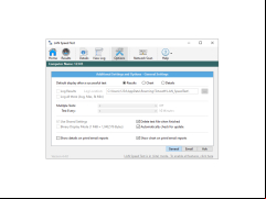 LAN Speed Test - options