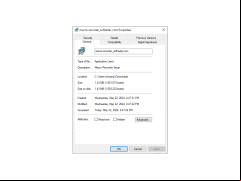 Macro Recorder - properties