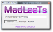 Madleets Hash Identifier logo